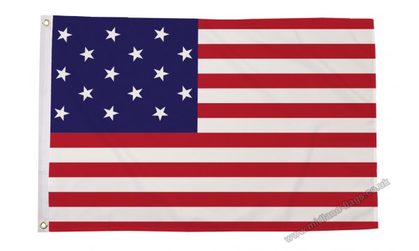 USA 1795-1915 (15 stars) Flag